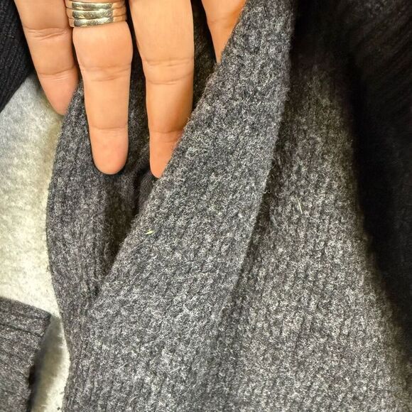 Lululemon Restful Intention Sweater Size S Black Heathered Core Dark Grey 25632 - Picture 5 of 8